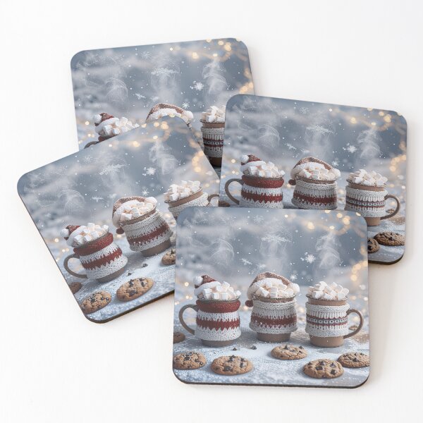 Item preview, Sweater Weather Latte Club — Cozy Christmas Coffee Cups — Cute Winter Mug Illustration designed and sold by SmartyWonders.