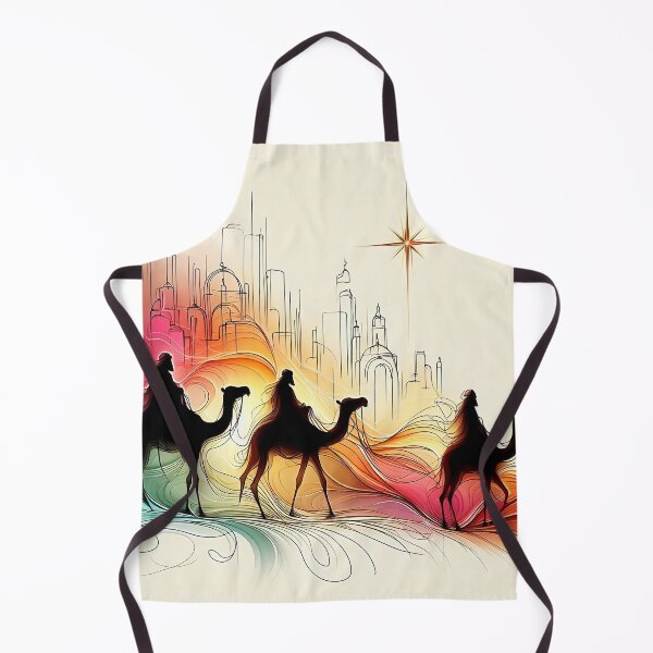 Item preview, The journey of three stylized wise men to Bethlehem to visit the Child designed and sold by 4Seasons.