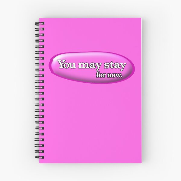 Item preview, You may stay for now, pink designed and sold by mntimg.