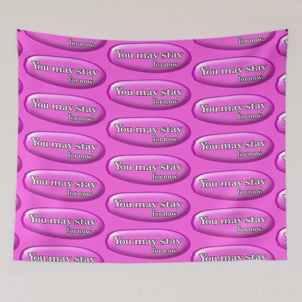 Item preview, You may stay for now, pink designed and sold by mntimg.