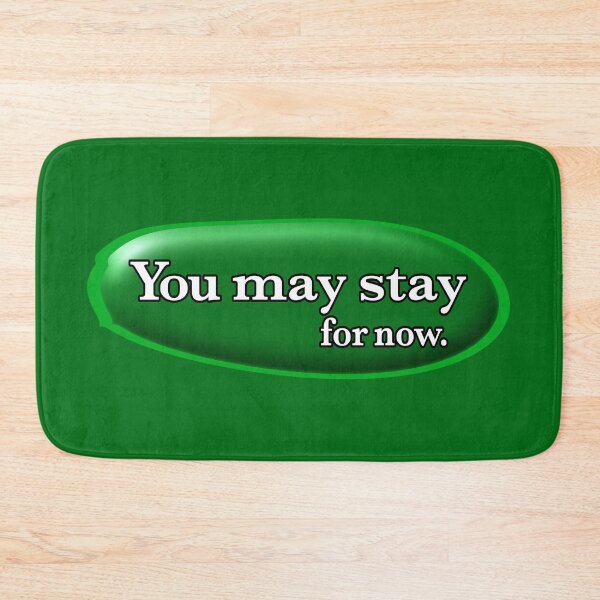 Item preview, You may stay for now, green designed and sold by mntimg.