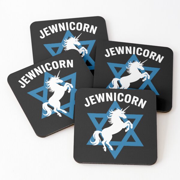 Item preview, Jewnicorn - Funny Jewish Hanukkah designed and sold by ValerieRodrigue.