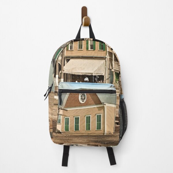 Item preview, Historic Main Street with Classic Architecture & Train Coming designed and sold by plugsnpixels.