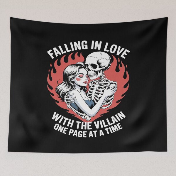Item preview, Dark Romance Reader Bookish Falling In Love With The Villain designed and sold by tabdejinti.