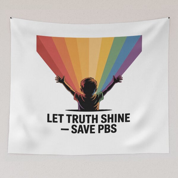 Item preview, Let Truth Shine Inspiring Child Rainbow Save Pbs designed and sold by chattsuede.