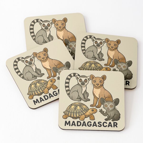 Item preview, Madagascar Wildlife designed and sold by Myra365Art.