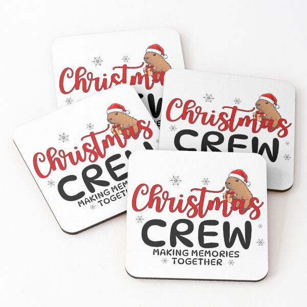 Item preview, Capybara Christmas Magic designed and sold by SoftStyleStudio ⭐⭐⭐.