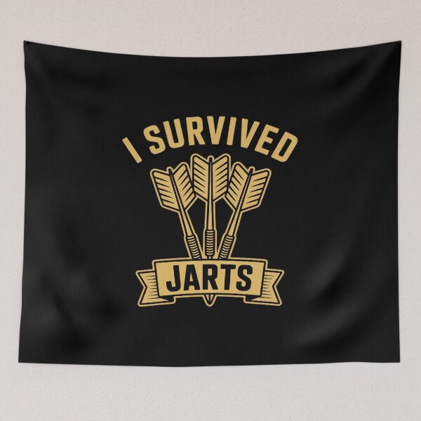 Item preview, Dart I Survived Jarts designed and sold by ticlitule.
