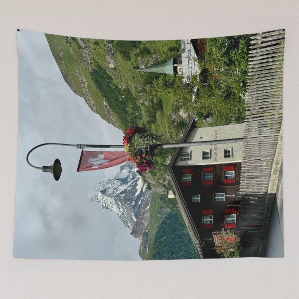 Item preview, Zermatt Mountain View designed and sold by aspiralnotebook.