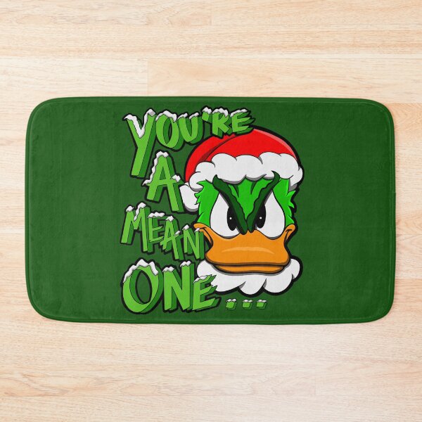Item preview, Donald Duck Mean One Grinch Christmas Green designed and sold by Jamie Collins.
