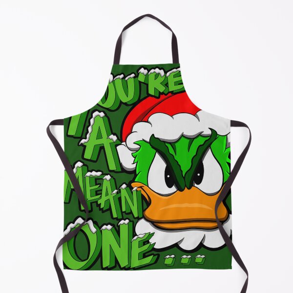 Item preview, Donald Duck Mean One Grinch Christmas Green designed and sold by Jamie Collins.