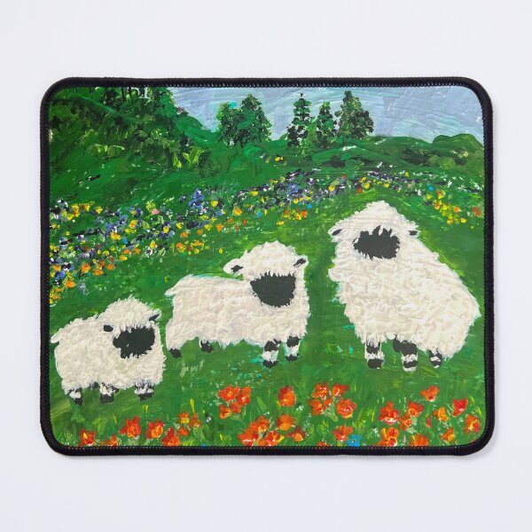 Item preview, Three Little Sheep designed and sold by LindaPhelpsArt.
