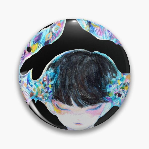 Item preview, Dreamborn Boy with Cosmic Horns designed and sold by Malakiacount.