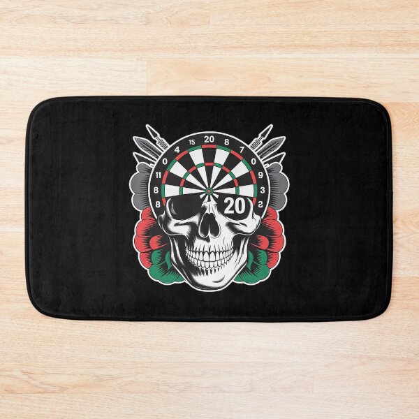 Item preview, Darts Board Skull Darts Players designed and sold by ticlitule.