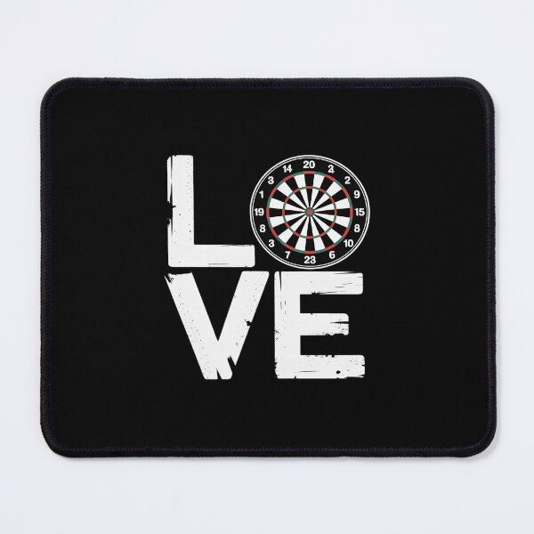 Item preview, Darts Bullseye Board Arrows Game Scoreboard Target Love designed and sold by ticlitule.