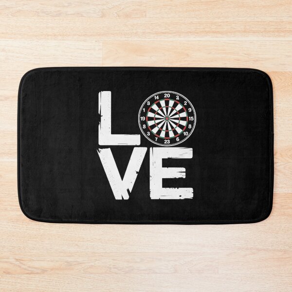 Item preview, Darts Bullseye Board Arrows Game Scoreboard Target Love designed and sold by ticlitule.