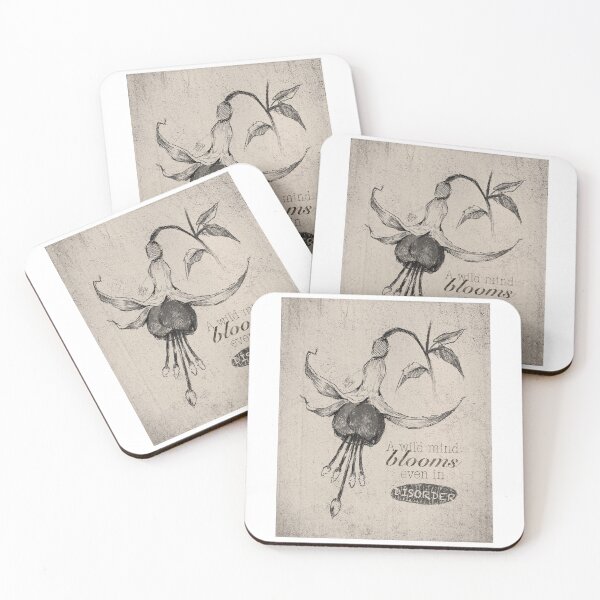 Item preview, A WILD MIND BLOOMS EVEN IN DISORDER BEIGE designed and sold by LIS AND MELIVERSO.