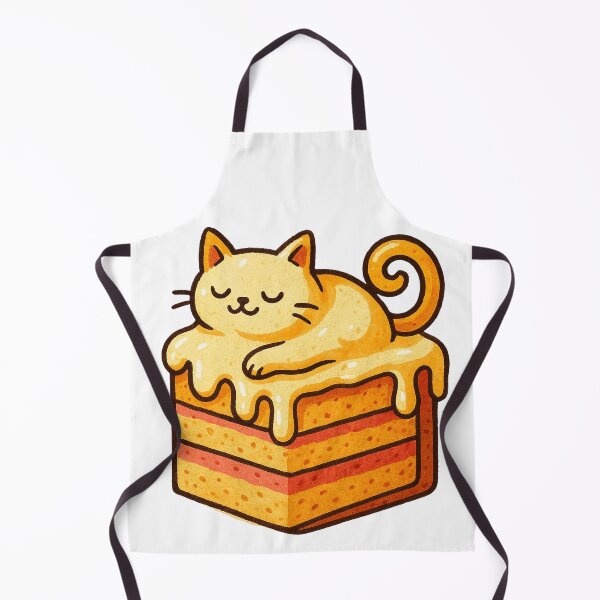 Item preview, Honey Cake Cat Illustration designed and sold by Lacritsa .
