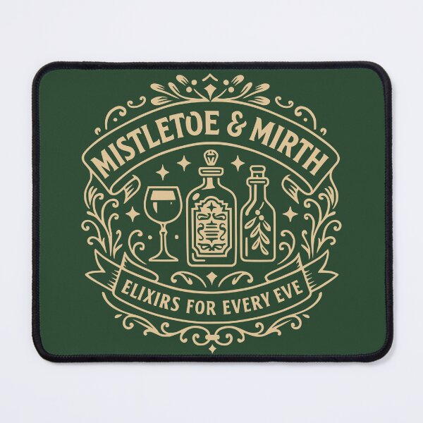 Item preview, Mistletoe & Mirth designed and sold by Coconautica.