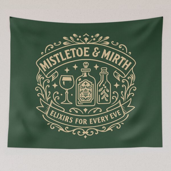 Item preview, Mistletoe & Mirth designed and sold by Coconautica.