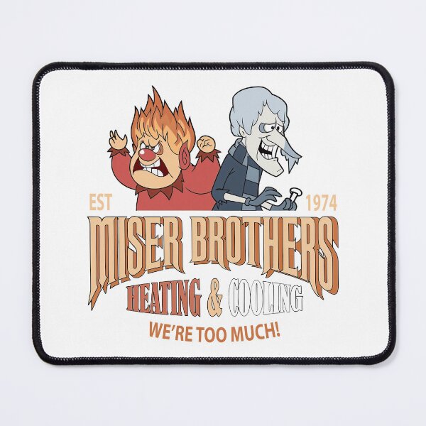 Item preview, Snow Heat Miser Brothers' Christmas 2008 Retro Movie designed and sold by lesqiana.
