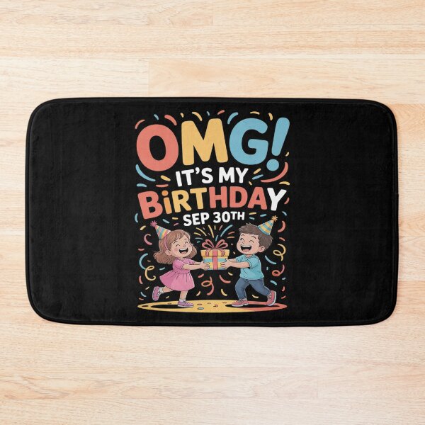 Item preview, Daughter Celebrates Father OMG It's My Birthday Sep 30th designed and sold by ticlitule.