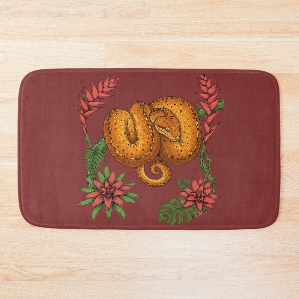 Item preview, Amazon Tree Boa with Tropical Bromeliads designed and sold by BirdsnStuff.