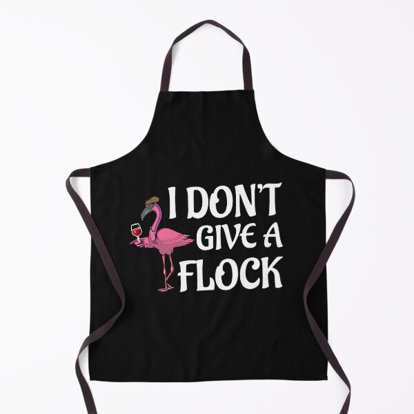 Item preview,  I Don't Give A Flock,  Funny Quote, Holiday, Vacation, Flamingo designed and sold by DesignHouse07.