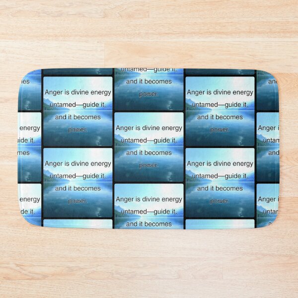 Item preview, Anger is divine energy untamed—guide  it, and it becomes power. designed and sold by vagar.