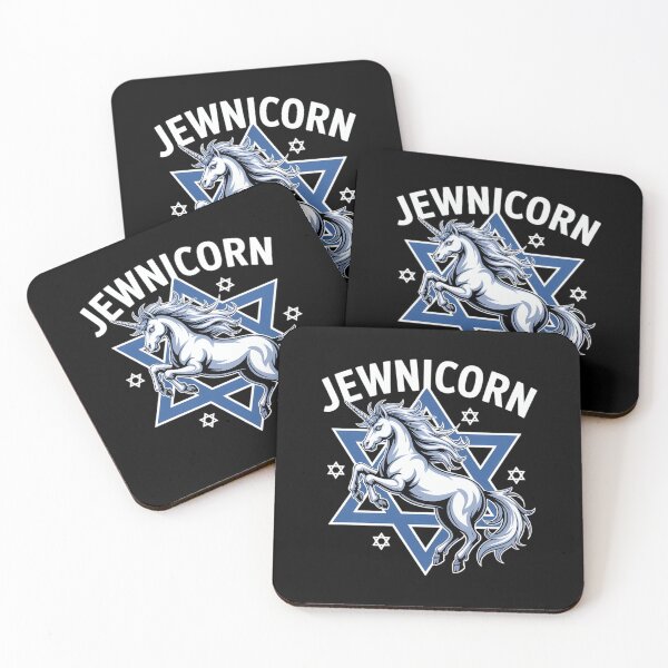 Item preview, Jewnicorn Funny Jewish Hanukkah designed and sold by Sunset4Bones.