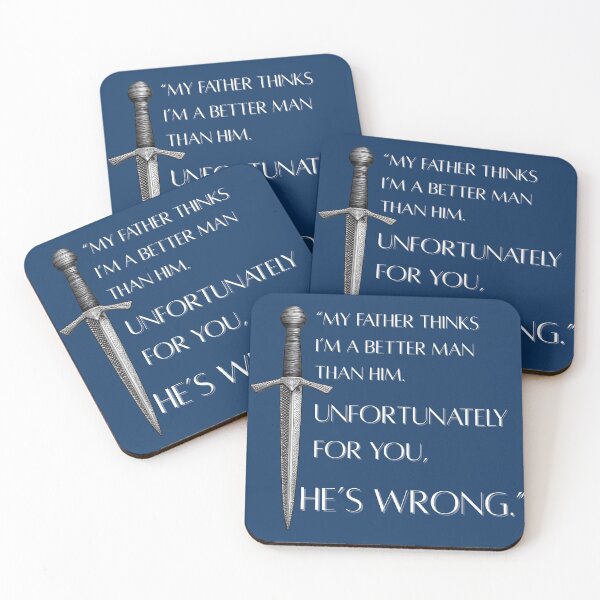 Item preview, "Unfortunately for you, he's wrong." -Adolin Kholin designed and sold by WitchyGeeky.