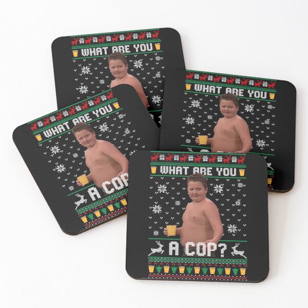 Item preview, What Are You A Cop Funny Christmas Meme designed and sold by KarlWade.