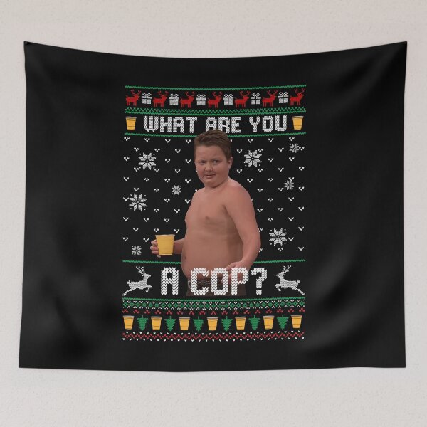 Item preview, What Are You A Cop Funny Christmas Meme designed and sold by KarlWade.