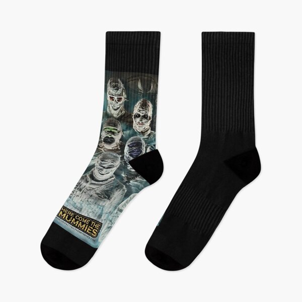 Item preview, The Mummies Retro Horror Aesthetic Art – Spooky Vintage Inspired Design designed and sold by donestufosaf.