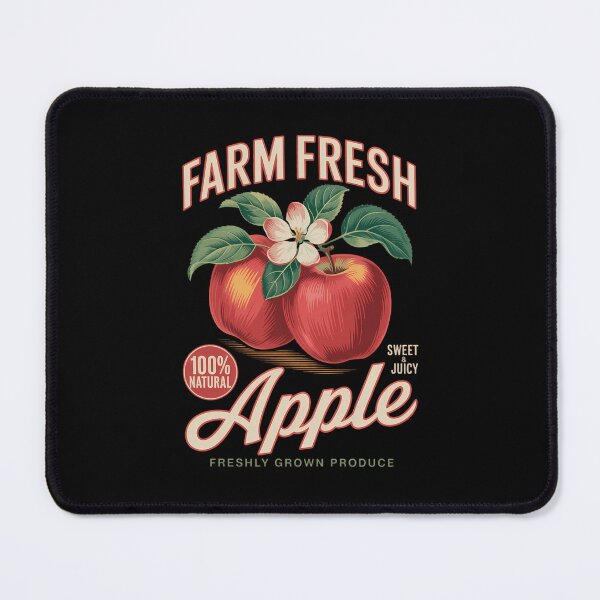 Item preview, Farm Fresh Organic Apple Farmer's Market Homegrown designed and sold by VENOM0RIOT.