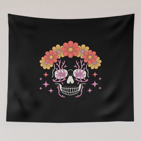 Item preview, Dead Inside But Dying Pretty Halloween Boho designed and sold by ticlitule.