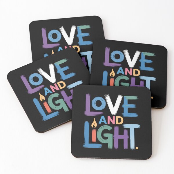 Item preview, Love And Light Hanukkah designed and sold by Sunset4Bones.