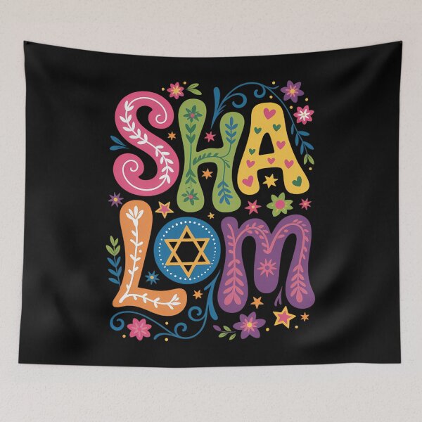 Item preview, Shalom Jewish Peace Hanukkah designed and sold by Sunset4Bones.