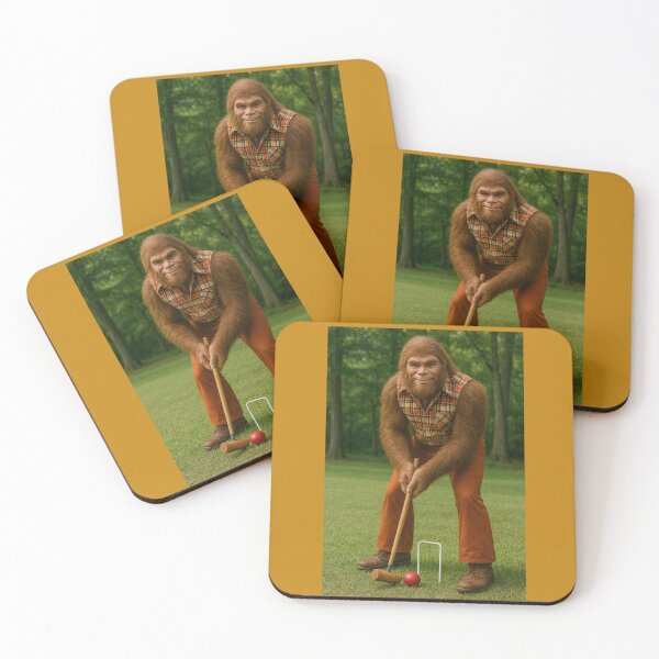 Item preview, Bigfoot Crashed My Croquet Game designed and sold by Tridentulus.