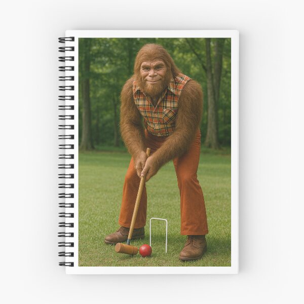 Item preview, Bigfoot Crashed My Croquet Game designed and sold by Tridentulus.