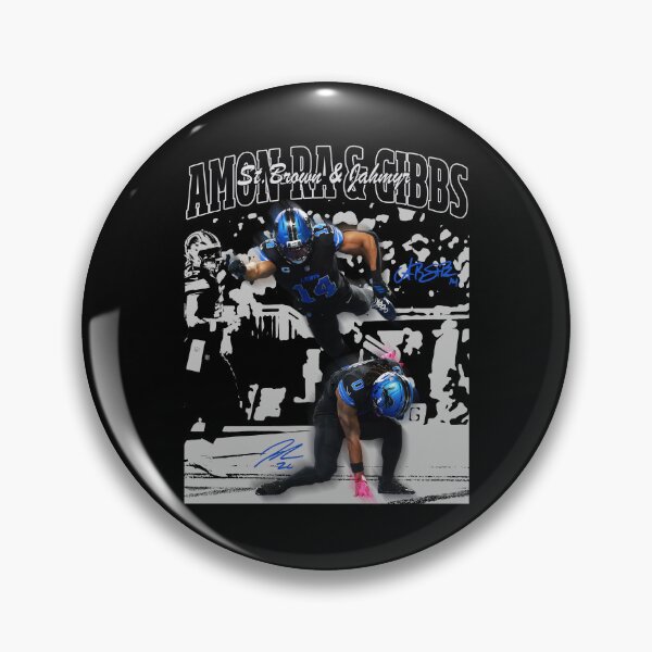 Item preview, Amon-Ra St. Brown Jahmyr Gibbs Retro designed and sold by frazier-made.