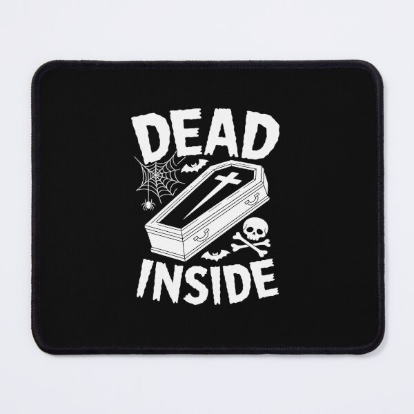Item preview, Dead Inside Coffin Cross Skull Halloween designed and sold by ticlitule.