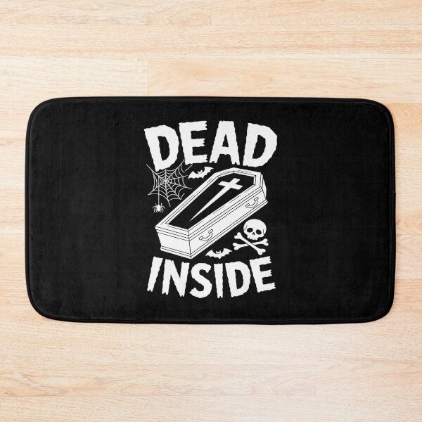 Item preview, Dead Inside Coffin Cross Skull Halloween designed and sold by ticlitule.