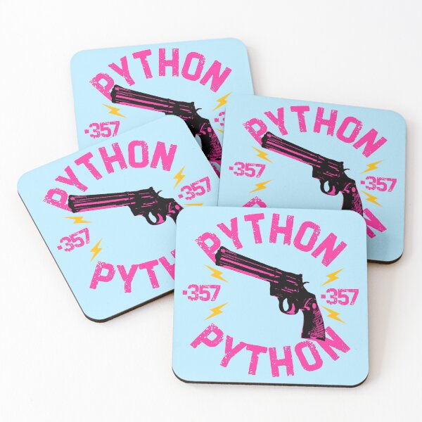 Item preview, 357 Magnum Python Biker Style | Black and Pink designed and sold by UNK-Fatigues.