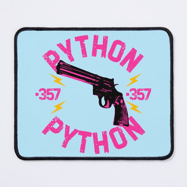 Item preview, 357 Magnum Python Biker Style | Black and Pink designed and sold by UNK-Fatigues.