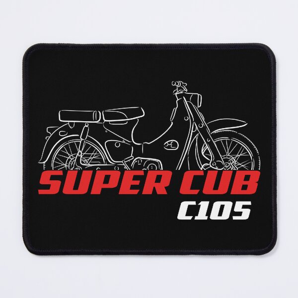 Item preview, Honda C105 Super Cub 1961-1964 for bikers, Motorcycle designed and sold by ThrottleArts.