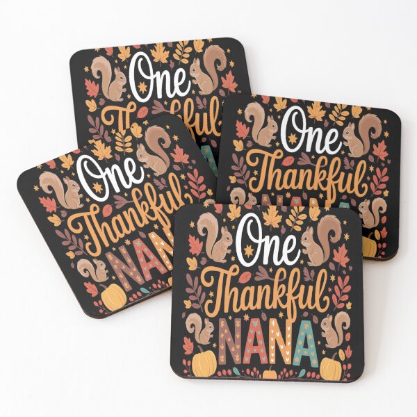 Item preview, One Thankful Nana Funny Fall Autumn Thanksgiving designed and sold by VladoZork.
