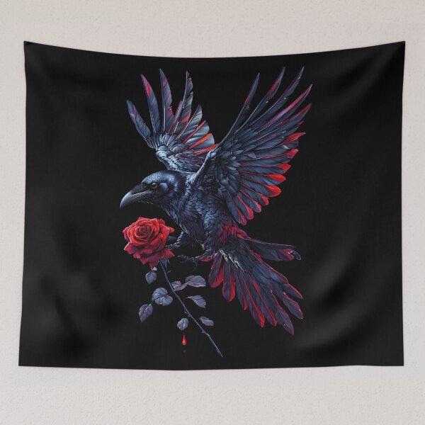 Item preview, Raven and rose  designed and sold by EccentricsByE.
