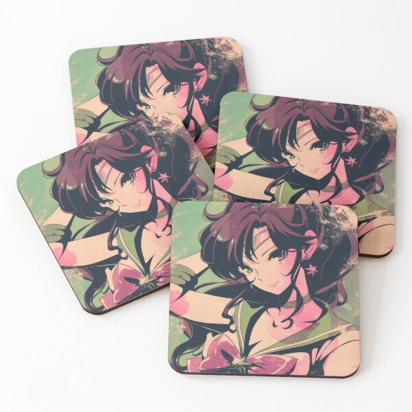 Item preview, Sailor Jupiter Warned Grunge Poster  designed and sold by AnimeArsenalPrints.