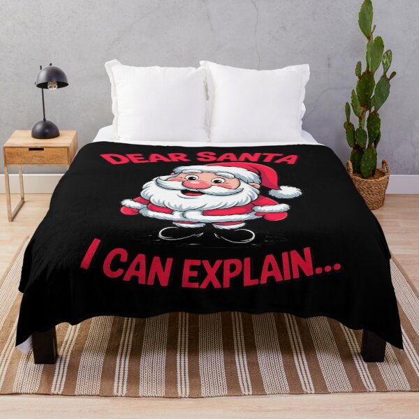 Item preview, Dear Santa I Can Explain Christmas Joke designed and sold by ticlitule.